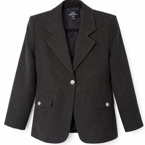 Zara The Limited Women's Dark Olive Blazer